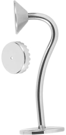 MALUGOGO Portasapone magnetico in acciaio inox, montaggio a parete, per bagno, doccia, portasapone con drenaggio, design a forte aspirazione e tenuta sicura