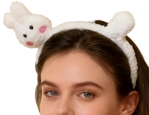 Rechory Bandeau à cheveux pour femme – Adorable bandeau tendance – Pour voyage, vacances, maison, spa, salle de bain, fête, appartement, voyage, maison, salle de bain