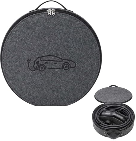 LNGJIN Sacnoirpourcâbles,Sacàcâblesportable,Sacpourcâbledechargement,Sac pour Cable Voiture électrique,saccâblederecharge,Sacspourcâbles EV,Sac pour Cable électrique,Sacs pour câbles EV
