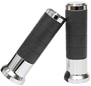 Titan Heizgriffe 7/8' + 1' L=120mm Koso mit externem Switch, Chrom universal