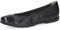 CAPRICE Damen Ballerinas aus Leder mit Lack, Blau (Ocean Comb), 38 EU