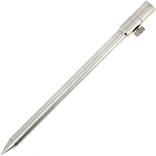 G8DS Deluxe Edelstahl Bankstick 30-50 cm perfekt für Karpfenangler