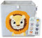 wonneklein Aufbewahrungsbox Kinder 33x33x33 cm - Faltbare Spielzeugkiste mit Tiermotiv – Ordnungsbox für Kallax Regal - Kinderzimmer Aufbewahrung Spielzeug, Bücher & Kuscheltiere - Ludwig Löwenherz