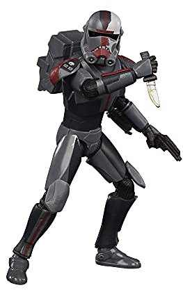 Star Wars The Black Series Bad Batch Hunter 6-Inch-Scale The Clone Wars Collectible Action Figure, Toys For Kids Ages 4 and Up
