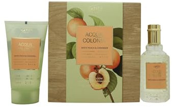 4711 Acqua Colonia | Coffret Pêche Blanche & Coriandre Eau de Cologne 50ml + Gel Douche 75ml