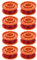 Operitacx Mäher Zubehör 8Pcs Mähung Trimmer Eater String Eater String Trimmer Line Seil Gras Trimmer Linie für Gartenhaus Spule