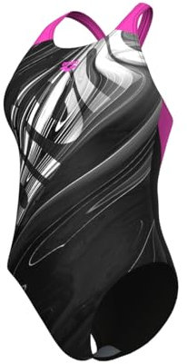 ARENA Feel Damen Flow V Back Bustier Badeanzug