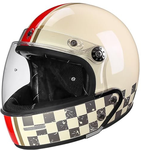 Casco De Motocicleta De Cara Abierta Casco De Motocicleta De Cara Completa Homologado Según ECE 2206 Varios Colores Casco 3/4 Cascos Para Hombres Y Mujeres C,L(58-59CM)