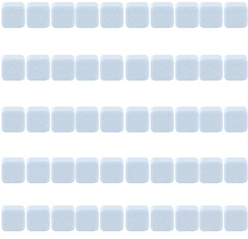 Toilettenschüssel Reiniger 50pcs Toilettenschüssel -Tabletten, Spritzreiniger 15G Sprudel Tabletten einzeln gepackte Waschmaschine Reiniger Gerüche Flecken