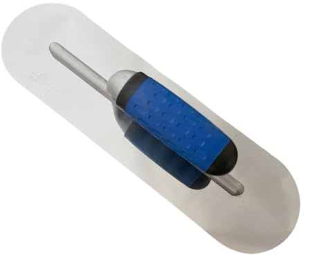 Cazzuola essenziale con bordi arrotondati, progettata per una presa comoda e un uso efficiente per progetti di edilizia, finitura muratura professionale