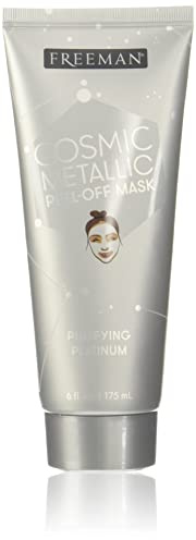 Cosmic Metallic Peel-Off Mask - Purifying Platinum by Freeman for Women - 6 oz Mask