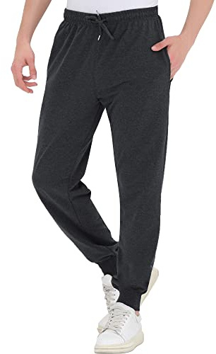 Smith & Solo Pantaloni da jogging da uomo – Jogger Uomo Moderno | Cotone Uomo Slim Fit Pantaloni per il tempo libero | Pantaloni sportivi – Allenamento – Pantaloni da allenamento |, XL