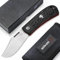 BÖKER PLUS® Bad Guy - klassisches Slipjoint Messer mit Nagelhau - 42a konformes Taschenmesser mit D2 Clippoint Klinge - Klappmesser mit G10 Griff in Etui