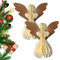 weihnachtliche Schmuck Dekoration (Engel, Weiß)