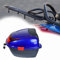 WNANCH 28L Motorrad Scooter Top Box Heckkoffer Kofferraum, Motorradkoffer Top Case Fahrradbox Für 1 Helme Einfach Abnehmbar (Color : Blau)