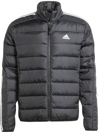 adidas Men's Essentials 3-Stripes Light Down Jacket (Down)