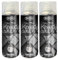 Flava Car Air Freshener Turbo Can Spray - Kreed (Pack of 3) Perfume Inspired Scent - Strong, Long Lasting Air Freshener Spray - Odour Eliminating Dry Mist Fragrance for Car Truck or Van - 400ml