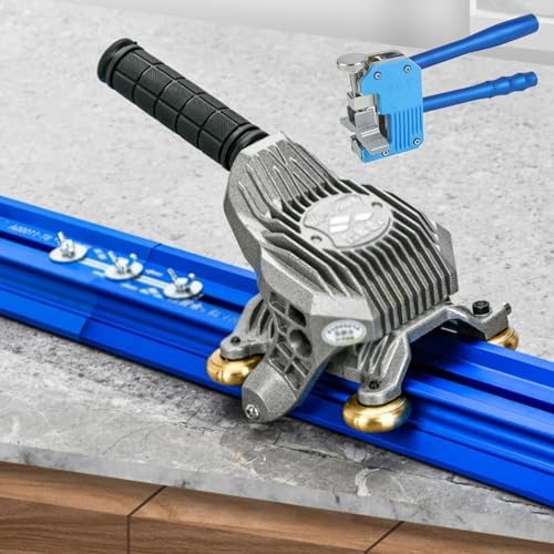 Cortador de azulejos de cerámica de porcelana profesional de un solo riel para corte de precisión, perfecto para cortar azulejos de cerámica, fácil de usar