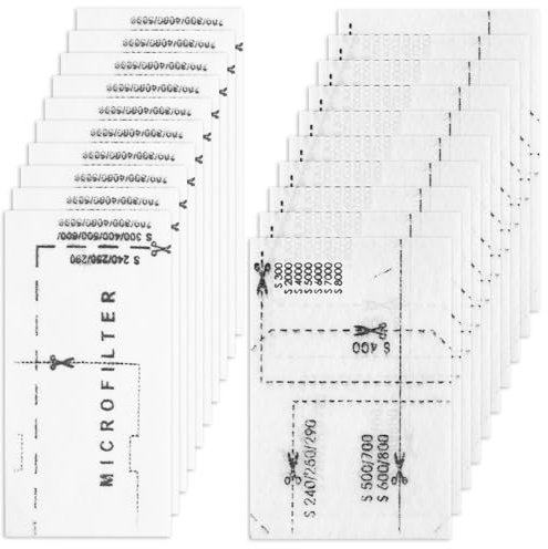 20 STK Staubsauger Filter für Miele Staubsauger, Motorschutzfilter Abluftfilter für Miele Complete C1/C2/C3 Classic C1, Staubsaugerfilter für Miele S200-S899 S2000-S8999 Zubehör