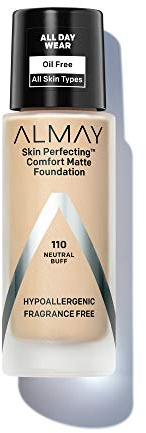 ALMAY - Skin Perfecting Comfort Matte Foundation Neutral Buff 110-1 fl oz (30 ml)
