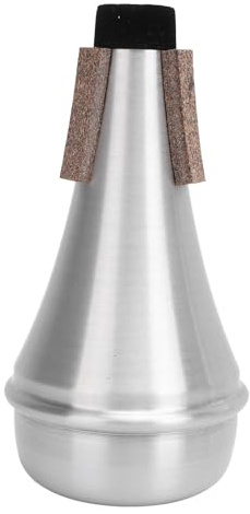 Trompette Silencieuse en Alliage D'aluminium, Légère et Portable, pour Réduire le Bruit, pour Tous les Types de Trompette