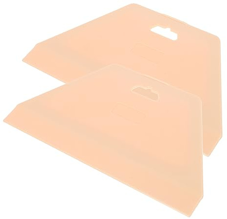 ORFOFE 2pezzi Per Applicazione Wallpaper Raschietto Per Rimuovere Per Finitura Utensili Per Decorazione e Pellicole Auto