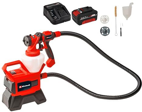 EINHELL Akku-Farbsprühsystem TE-SY 18/90 Li Kit (1x 4,0 Ah)