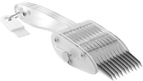 BESPORTBLE Set Affettatrice Multifunzione per Calamari e Frattaglie da Cucina Accessorio da Cucina Portatile con Manico Ergonomico Delicata e Facile da Pulire per Uso Domestico e Ristoranti