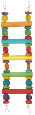 Rosewood Boredom Breaker Flexible Play Ladder, Large Bird Toy | Parrot Toy for Conures, Amazons, Macaws, Cockatoos, African Greys and other medium to large birds