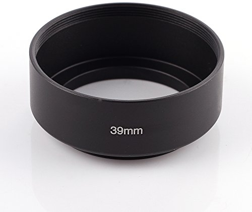 FOTGA 39mm Screw Mount Standard métallique Objectif Capot Pare-Soleil Lens Hood pour Canon Nikon Pentax Olympus Sony