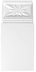 Encadrement de porte DK04 - Cadre en plastique PU blanc, ensemble et sélection de composants - Grand Decor (base D402)