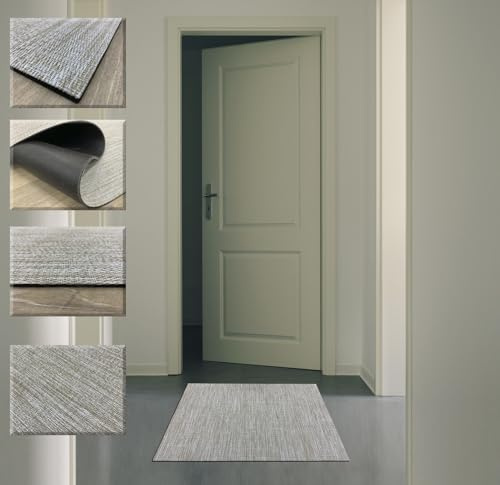 Tadi & Imperio1979 Alfombra Vinilo Trenzado - Vinílica 50x40 - Exterior, Cocina, Salón y Recibidor