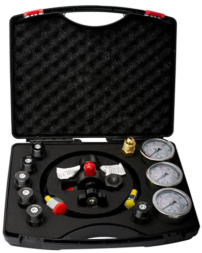 WUGMCNFBC Set per Test di Pressione dell'azoto Idraulico, accumulatore di azoto Idraulico, Kit di Ricarica, riempimento di azoto, per Test di Pressione di precisione