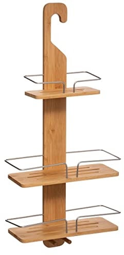 Piatto doccia a 3 livelli in metallo bambù