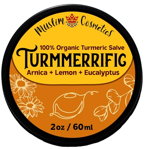 Organic Arnica & White Turmeric Salve | 100% Natural Face & Body Balm