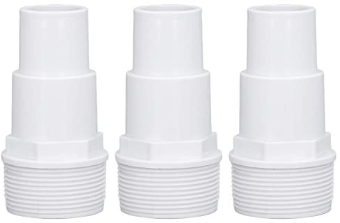 Nimomo 3Pack G1-1/2 Pool Hose Adapter,External Thread Connector for Above Ground Pool Pumps, Filters Skimmers,Durable Replacement Parts for Swimming Pool & Spa Systems