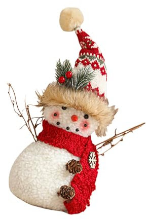 Pupazzo di neve figura ornamento albero di Natale adorment negozio decorazione finestra festival festa adorazione forniture