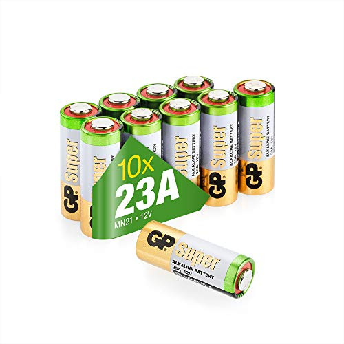 GP Size 23A High Voltage Alkaline Battery 10 Batteries