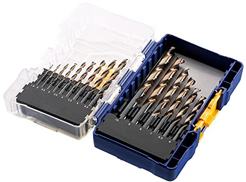 IRWIN IW3031503 – Turbomax HSS Series Kit, 15 pcs: 1.5 to 10 mm
