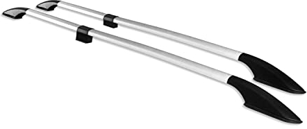 OMAC Dachreling Dachgepäckträger Relingträger kompatibel mit Nissan NV200 2010-2024 Alu Silber