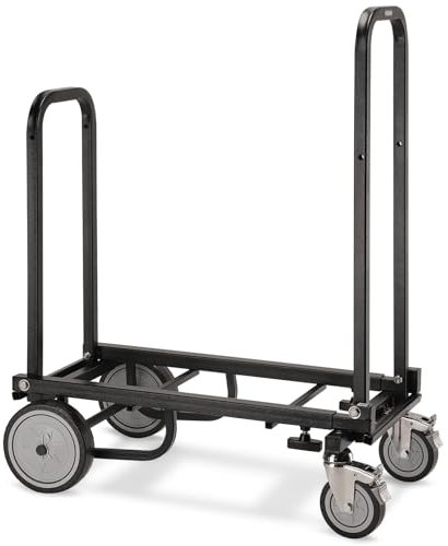PROAIM Vanguard 8-in-1 Adjustable Foldable Cart with Wheels. Professional Equipment Platform, Hand Trolley, Luggage Utility, Roller Moving Cart. Extends 24.4 to 39. 150kg/330lb Payload (CT-VNGD-UCN)