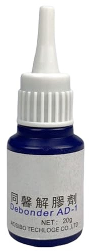 Dissolvant Colle 502 - Puissant Détachant Multi-Usage Pour Colle Ongles, Résidus Tenaces Et Loisirs Créatifs | Doux Pour Sols, Verre, Marbre Et Peinture Auto | Flacon Portable 20g