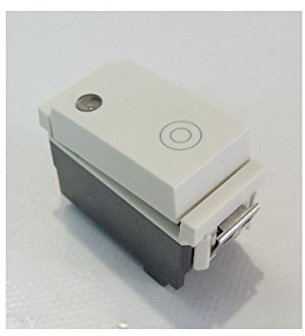 Vimar Serie Idea – Pulsante 1 polo Contatto aperto 10 A Generico luminoso bianco