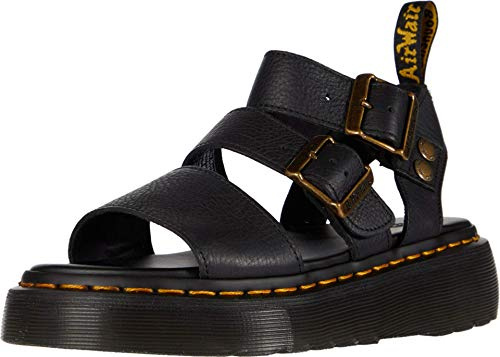 Dr. Martens Gryphon Platform Gladiator Sandals Black UK 6 (US Women's 8) M