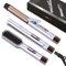 PARWIN PRO BEAUTY Set de estilismo 3 en 1, incluye plancha de 25 mm, rizador de 32 mm y cepillo alisador, con cable de alimentación desmontable, control de temperatura por LED, Púrpura