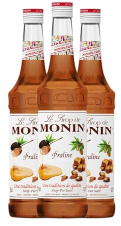 Schnapp MoninCocktail Sirope Praliné 70 cl (Caja de 3 Botellas de 70 cl)