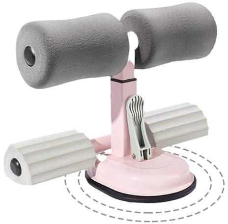 Adjustable Sit Up Bar,Sit Up Bar Floor, Abdominal Assistant Sit Up Exercise Equipment With Suction Cup Holder, Training For Fitness Exercising Muscles Abdominal Full Body Training