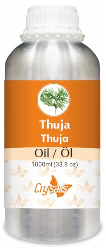 Crysalis Thuja (Thuja occidentalis L.) Olja – 1 000 ml/33,8 fl oz