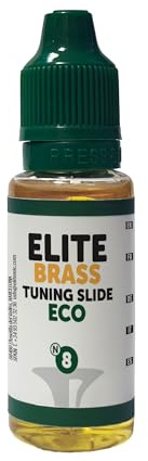 Elite Brass Tuning Slide Eco - Aceite para bombas de afinación rápida de trompetas, fliscorno, corneta, trompa, bombardino, tuba. Aceite 100% vegetal.