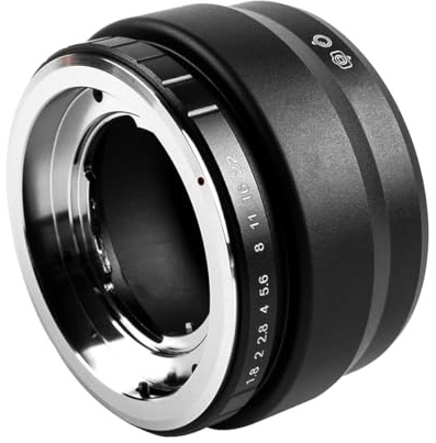 Voyoo DKL-FX objektivadapter för DKL-objektiv till Fuji FX X-Pro1, X-E1, X-E2, X-A1, X-M1 för X-Mount kamera